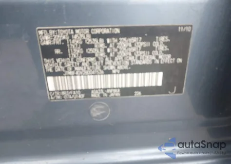 2011 Toyota Rav4 из США, поврежденный, VIN JTMBF4DV2BD041536